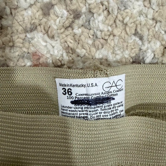 CAC Military Tan Briefs Size 36 - Picture 2 of 3